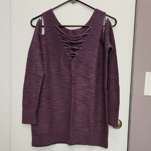 NWT Express Lavender Knit Sweater